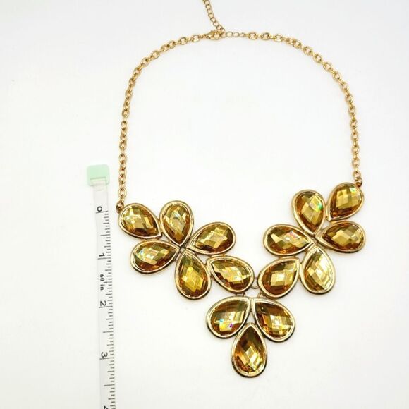 Gold Statement Necklace - Picture 6 of 7